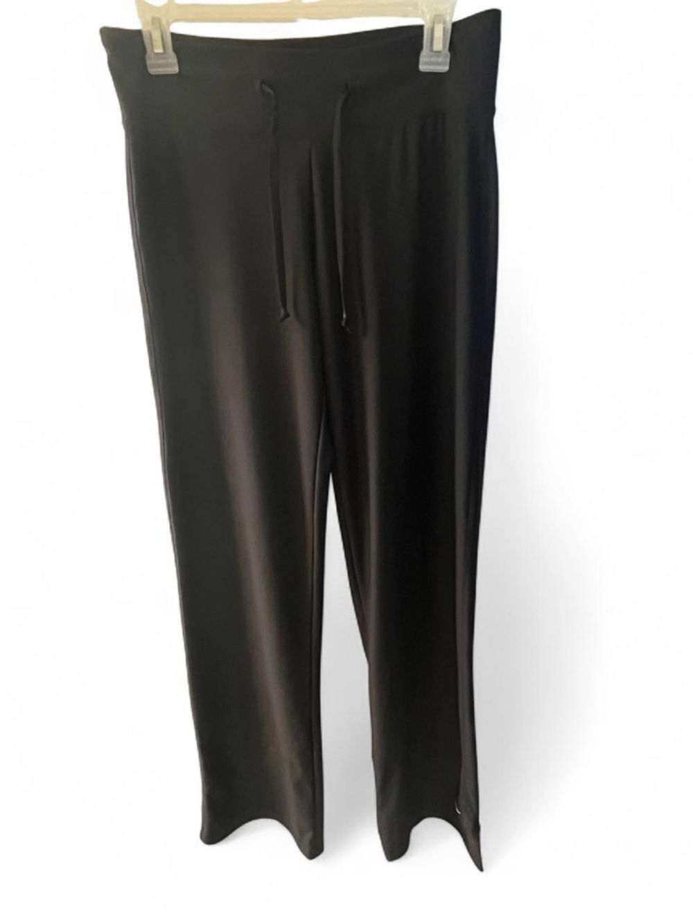 Nike Black Wide-Leg Yoga Pants - Picture 2 of 5